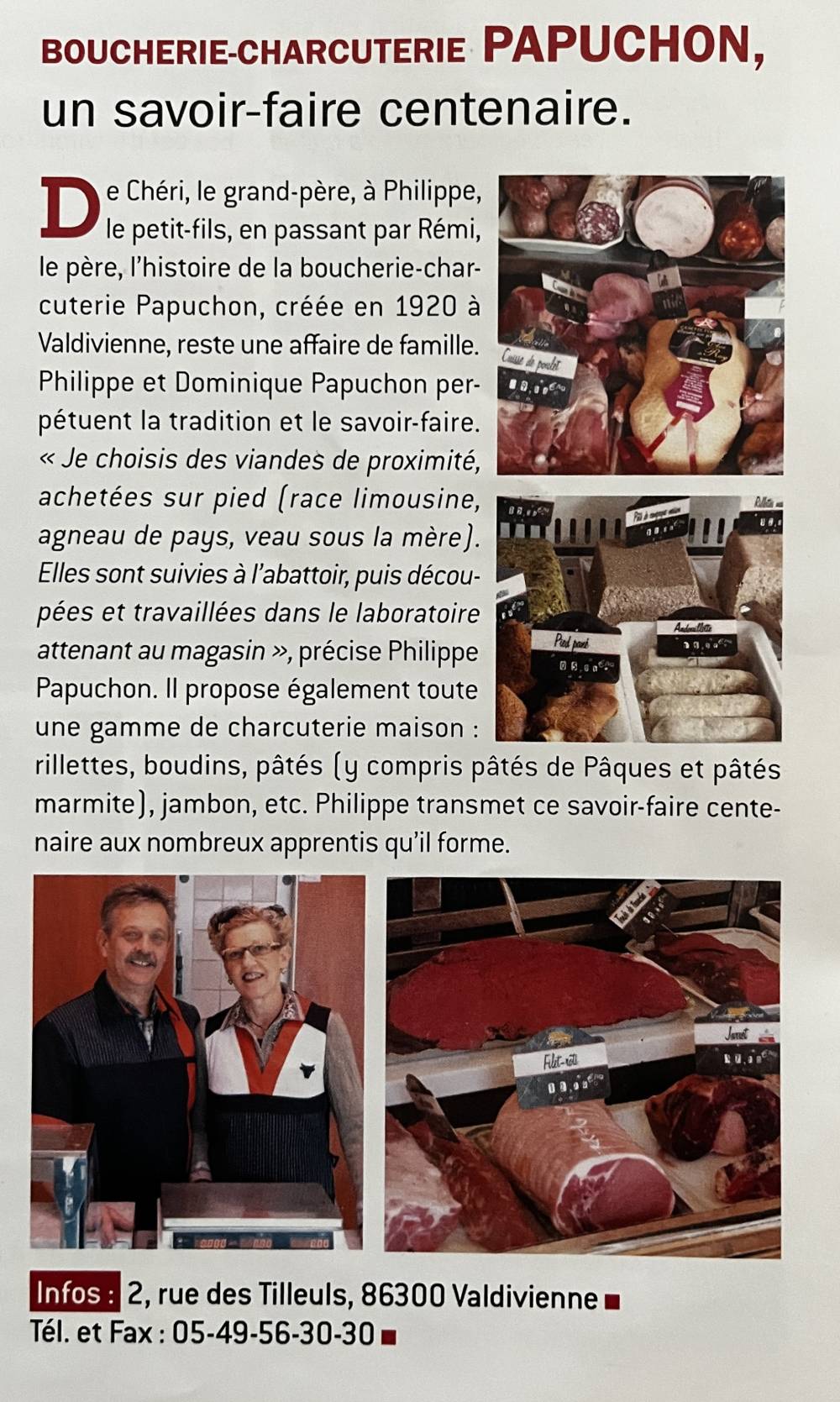notre histoire